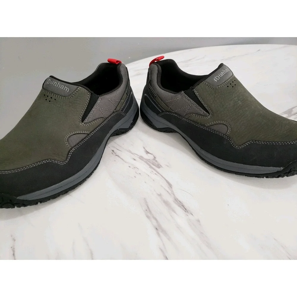 VERY CLEAN -‎ Size 9 EXTRA WIDE - Dunham Cloud Plus Slip-On Nubuck Leather Shoes